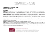 Oxmetrics 6.0 Price List - USD Windows, Mac and Linux