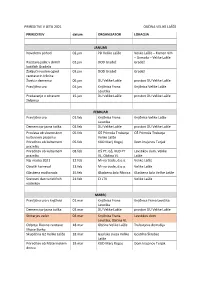 Prireditve V Letu 2021 Občina Velike Lašče Prireditev