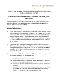 Clearance Decision