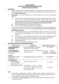 Review of Stipend Rules