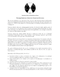 Working Definition on Holocaust Denial and Distortion
