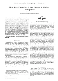 Multiphase Encryption: a New Concept in Modern Cryptography
