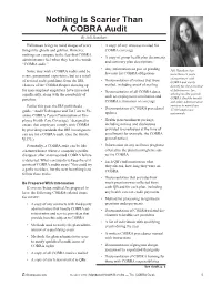 Nothing Is Scarier Than a COBRA Audit by Juli Hanshaw