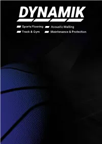 DYNAMIK Sports Flooring Brochure