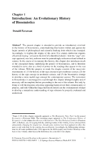 Introduction: an Evolutionary History of Biosemiotics