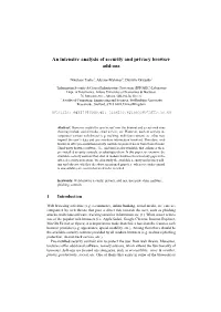 An Intensive Analysis of Security and Privacy Browser Add-Ons