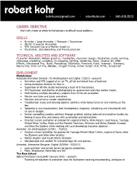 Career Objective Skills Technical Abilities