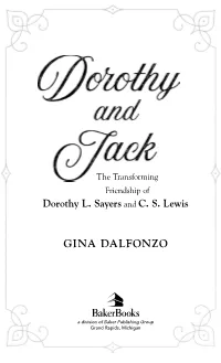 Dorothy L. Sayers and C