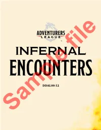 Infernal Encounters