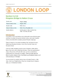 London Loop Section 9 Page 1 LONDON LOOP
