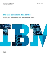 The Next Generation Data Center