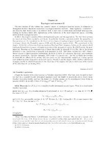 Version of 21.8.15 Chapter 43 Topologies and Measures II The