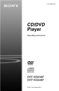 CD/DVD Player