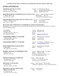 Community Board #2, Manhattan Block