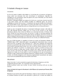 En Balade À Bourg-‐En-‐Lavaux