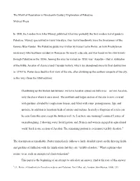 The Motif of Desolation in Nineteenth-Century Exploration of Palestine