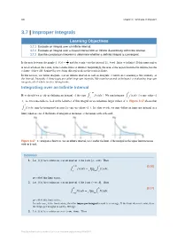 Improper Integrals