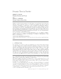 Dynamic Trees in Practice