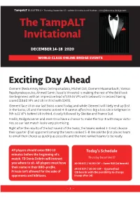 The Tampalt Invitational