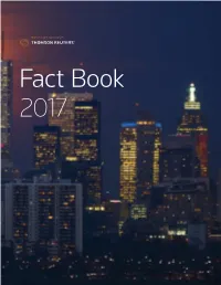 Thomson Reuters Fact Book 2017 Business Overview 4 Business Overview Business Overview 5