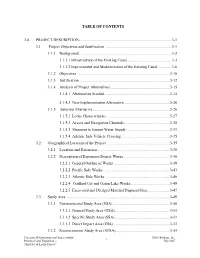 Category III Environmental Impact Study Panama Canal Expansion