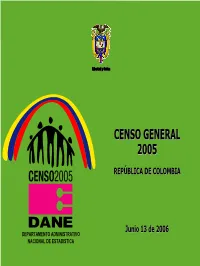 Censo General 2005