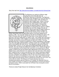 Clan Ruthven Story from Web Site