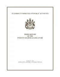 Standing Committee on Public Accounts