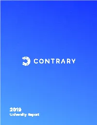 2019 Universityreport