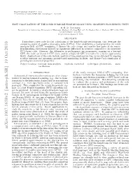 Fast Calculation of the Lomb-Scargle Periodogram Using Graphics Processing Units 3