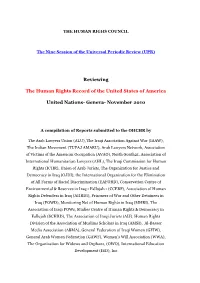A Compilation of Reports by Several Organisations Submitted to The