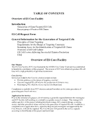 ES Cell Targeting Handbook