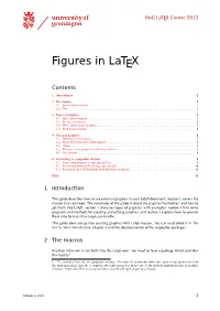 Figures in Latex