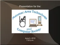 Presentation for The
