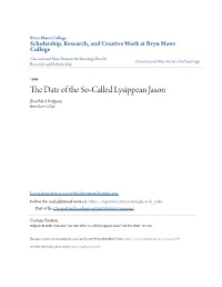 The Date of the So-Called Lysippean Jason'