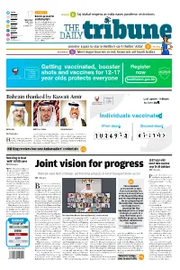 Joint Vision for Progress