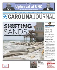 Upheaval at UNC Continuing Coverage at Carolinajournal.Com