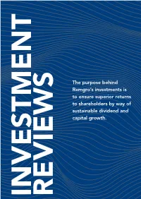 Investment Reviews Investing in Sectors That Have a Solid Track Record