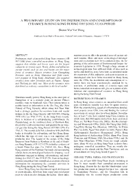 A Preliminary Study on the Distribution and Consumption of Ceramics in Hong Kong During the Song-Yuan Period