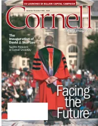 Alumni Magazine the Inauguration of David J