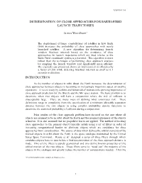 Determination of Close Approaches for Earth-Fixed Launch Trajectories