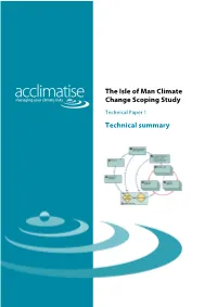 The Isle of Man Climate Change Scoping Study Technical Summary