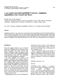 Biochemical Divergence Between Cavernicolous and Marine