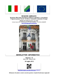 Newsletter Informativa