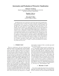 Systematics and Evaluation of Meteorite Classification 19