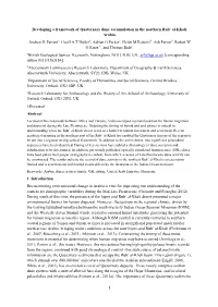 Developing a Framework of Dune Accumulation in the Northern Rub Al