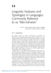 Nilo-Saharan’
