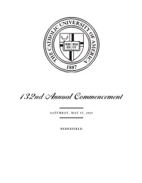 View an Accessible PDF Version of the 2021 Commencement Program
