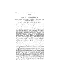 GRUTTER V. BOLLINGER Et Al