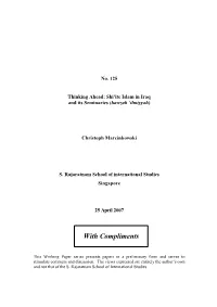 Rsis Working Papers